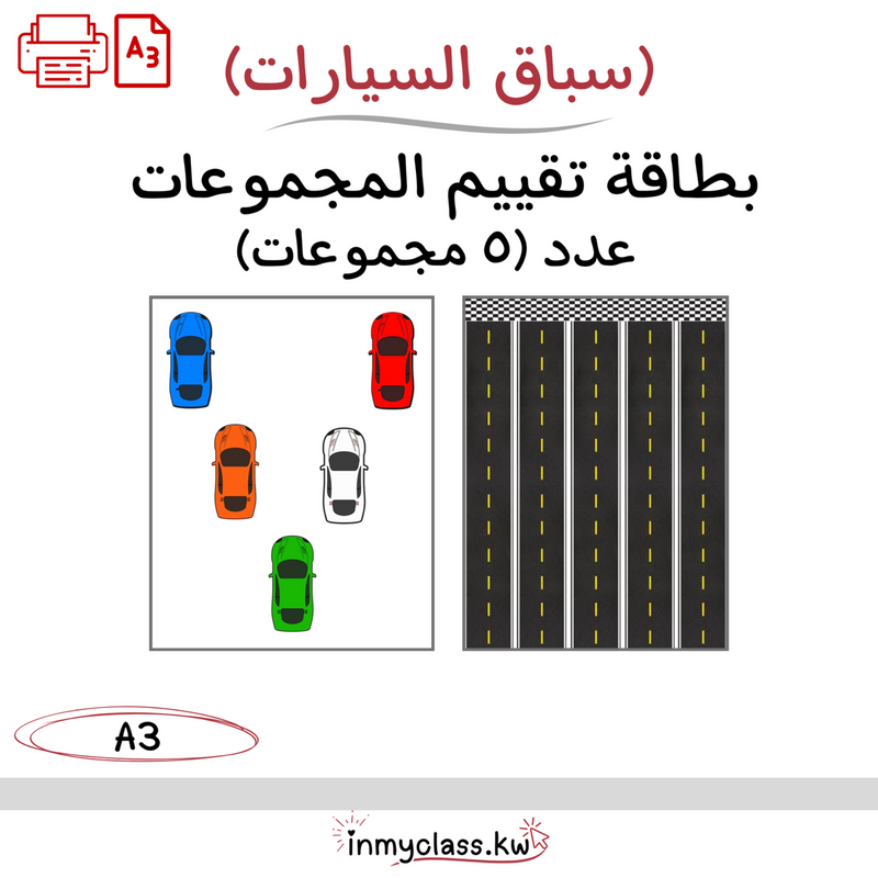 بطاقة (سباق السيارات) لتقييم المجموعات - 1