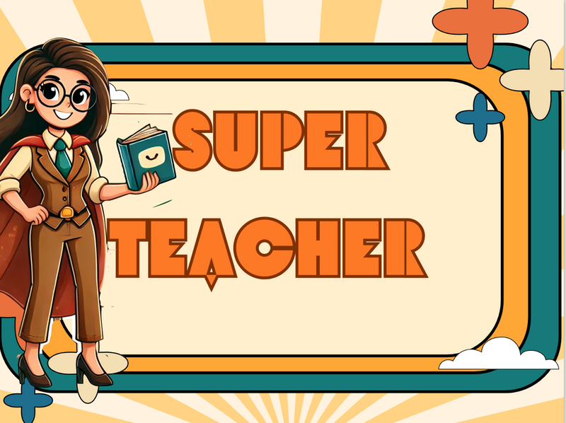 ورشة عمل باللغة الانجلزية Super Teacher - 1