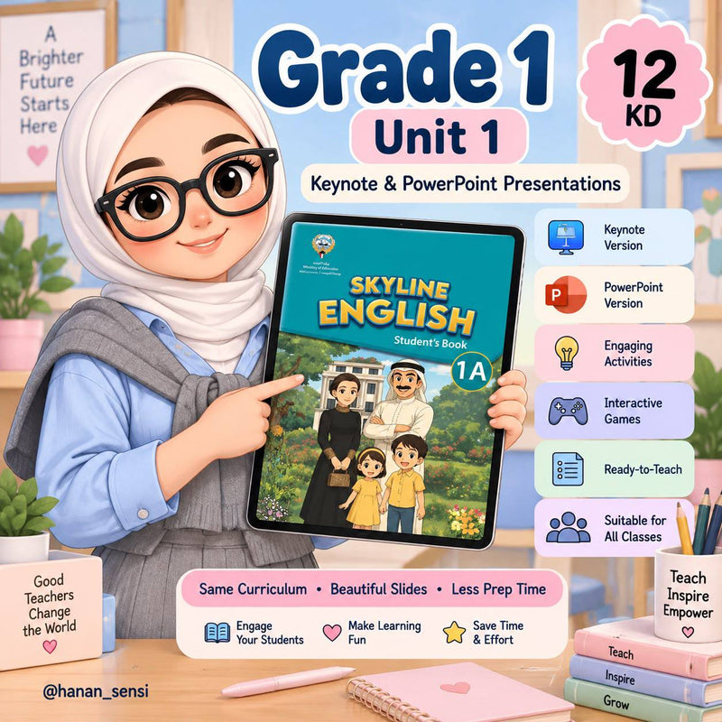 Grade 1A Unit 1 All about myself