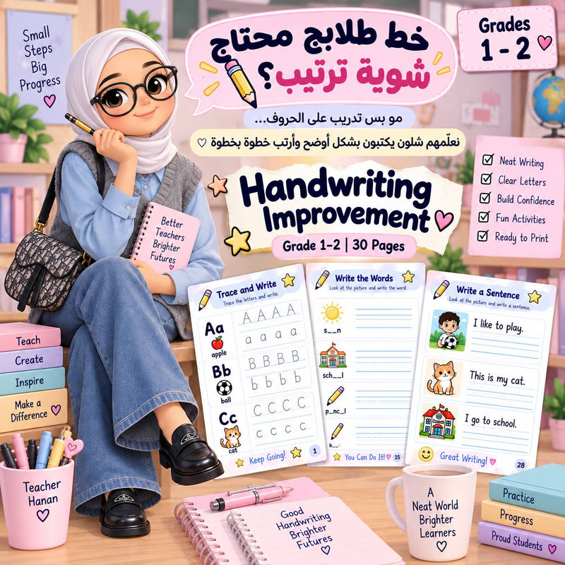 Handwriting Improvement | Grade 1–2