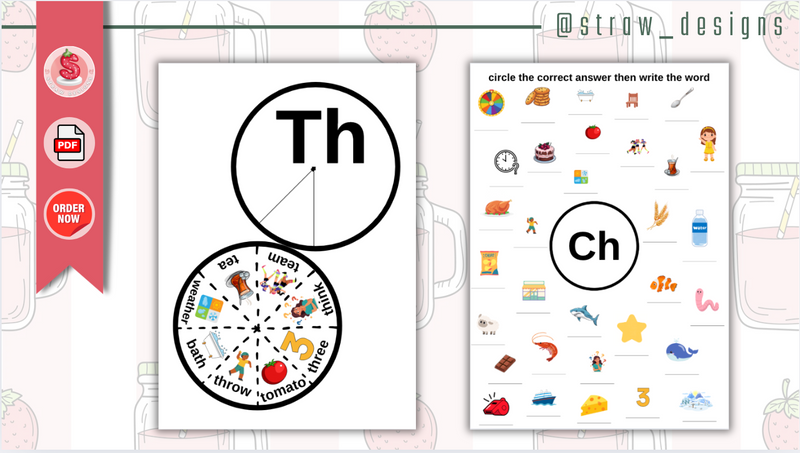 blending phonics wheel