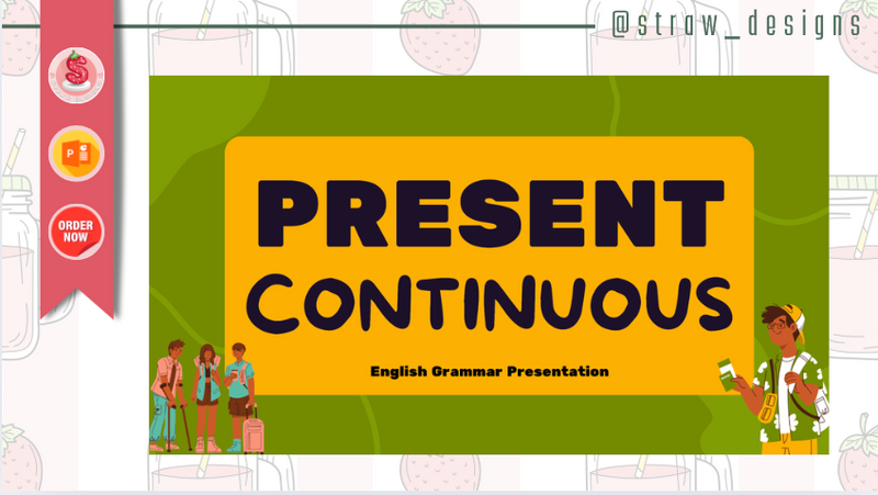 present continuous powerpoint