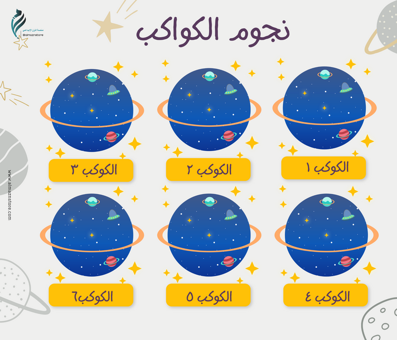 نجوم الكواكب - 1