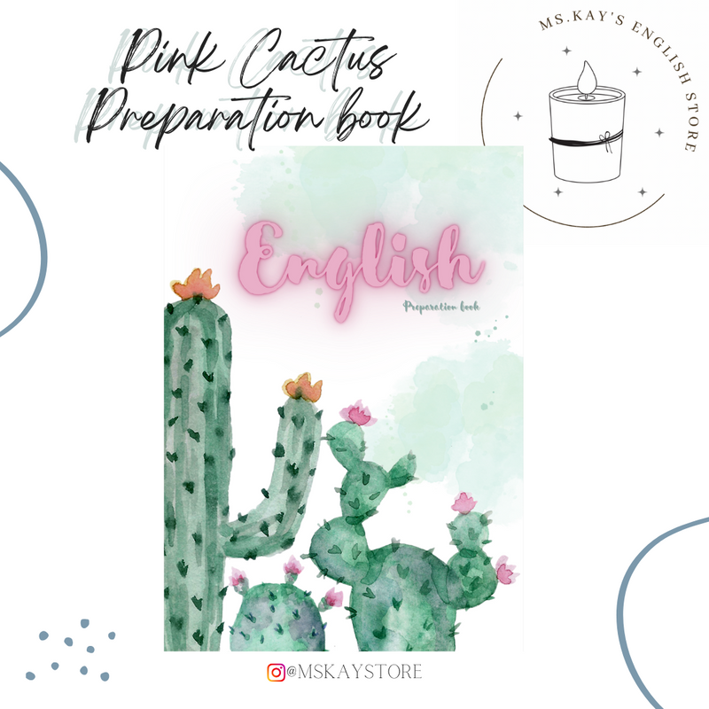 Pink Cactus Preparation book - 1