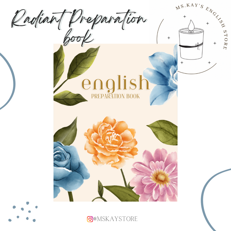 Radiant English preparation book - 1