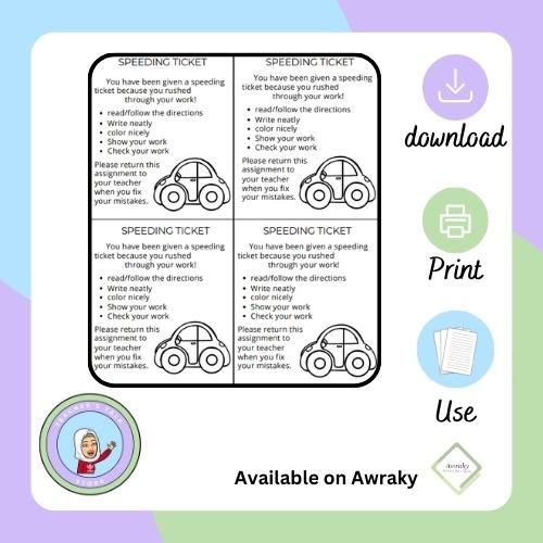 Speeding tickets - 1