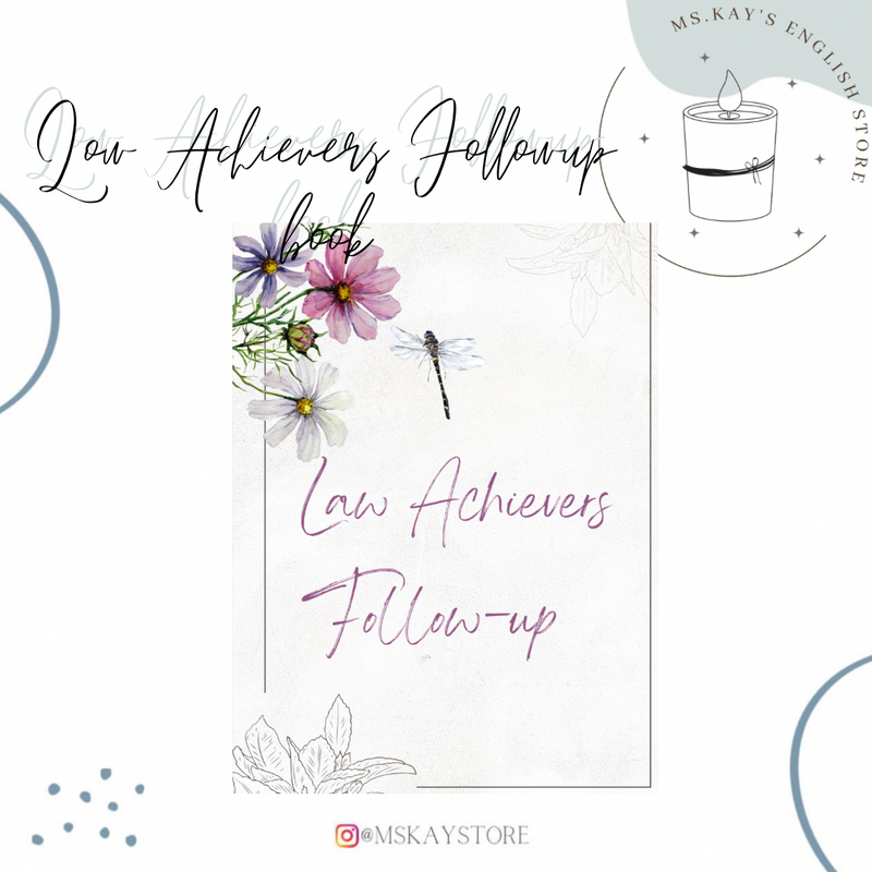 Printable Low achievers Follow-up File - 1