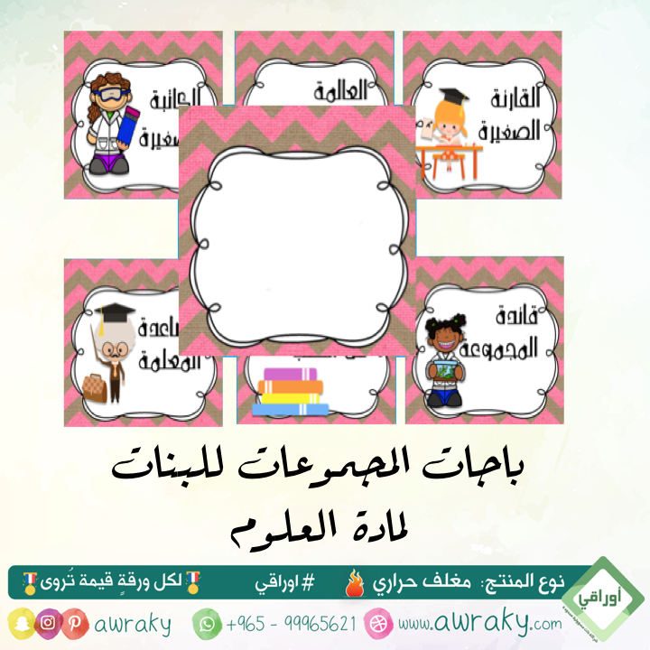 مغلف حراري - باجات المجموعات للبنات