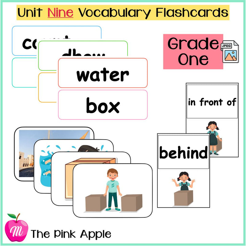 Unit 9 Flashcards - Grade One - 1