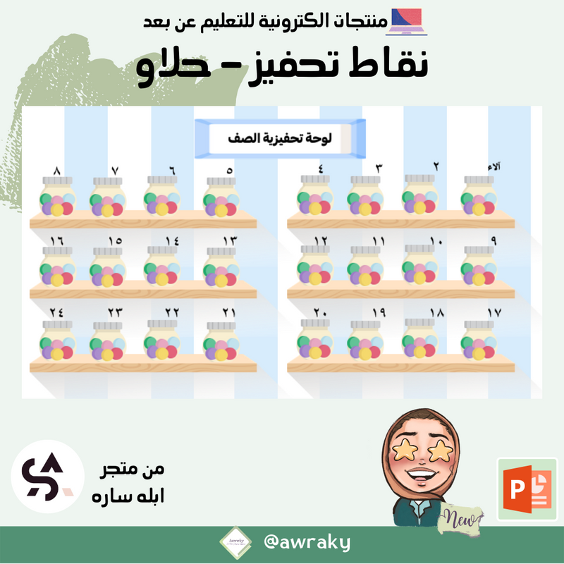 نقاط تحفيز - حلاو