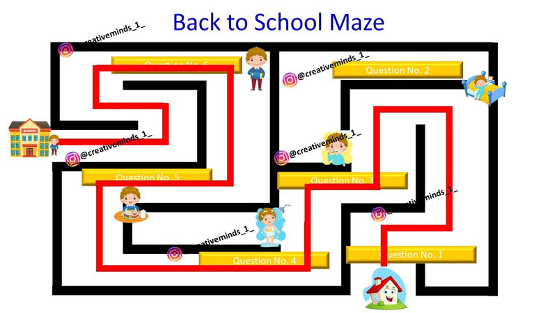 Back to School Maze - 1