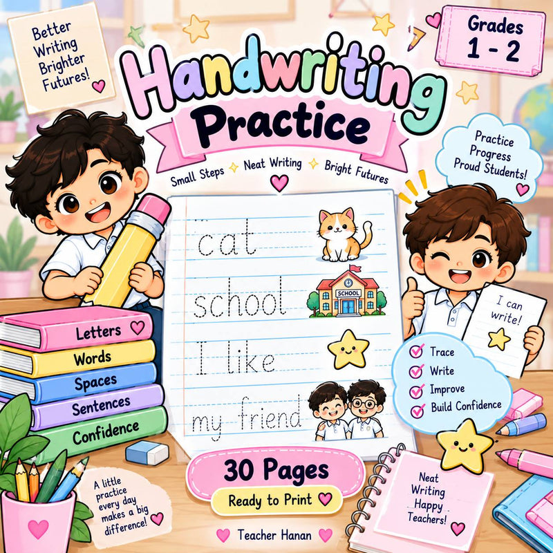 Handwriting Improvement | Grade 1–2
