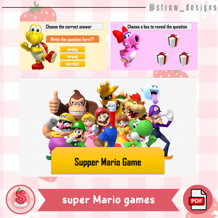 super mario games