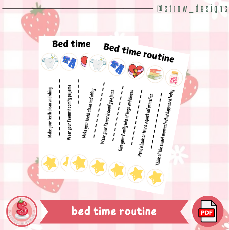 bed time routine