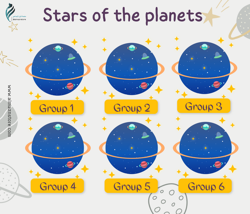Stars of the planets - 1