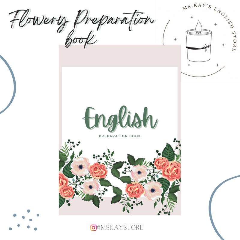 Flowery English Preparation book - 1