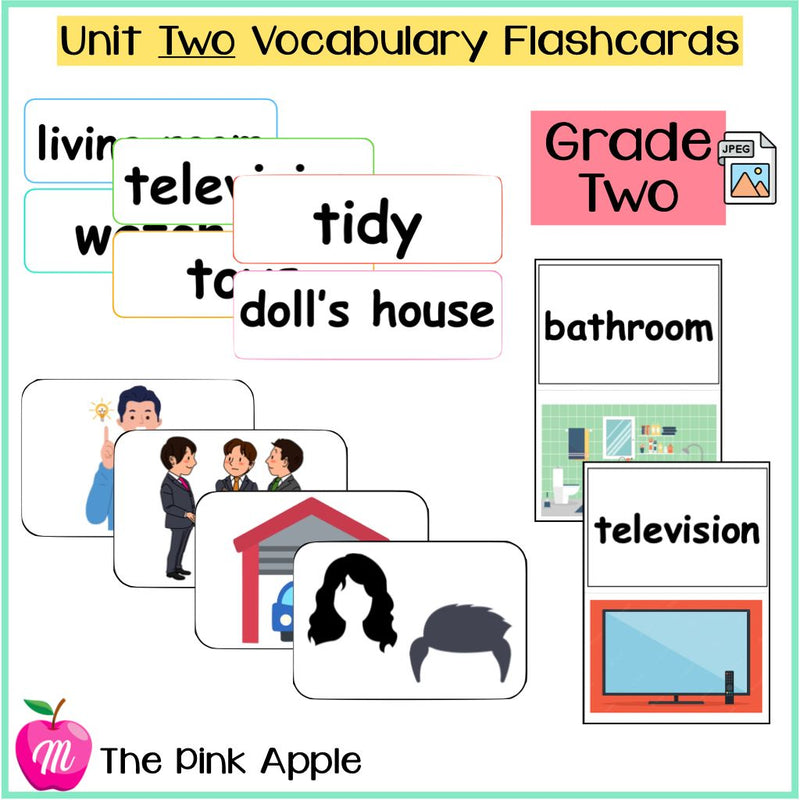 Unit 2 Flashcards - Grade two - 1