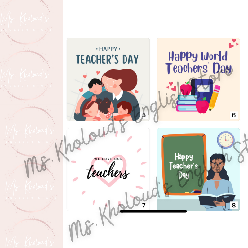 +20 teachers day posters  - 2