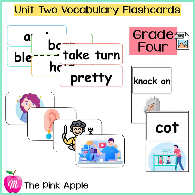 Unit 2 Flashcards - Grade Four - 1