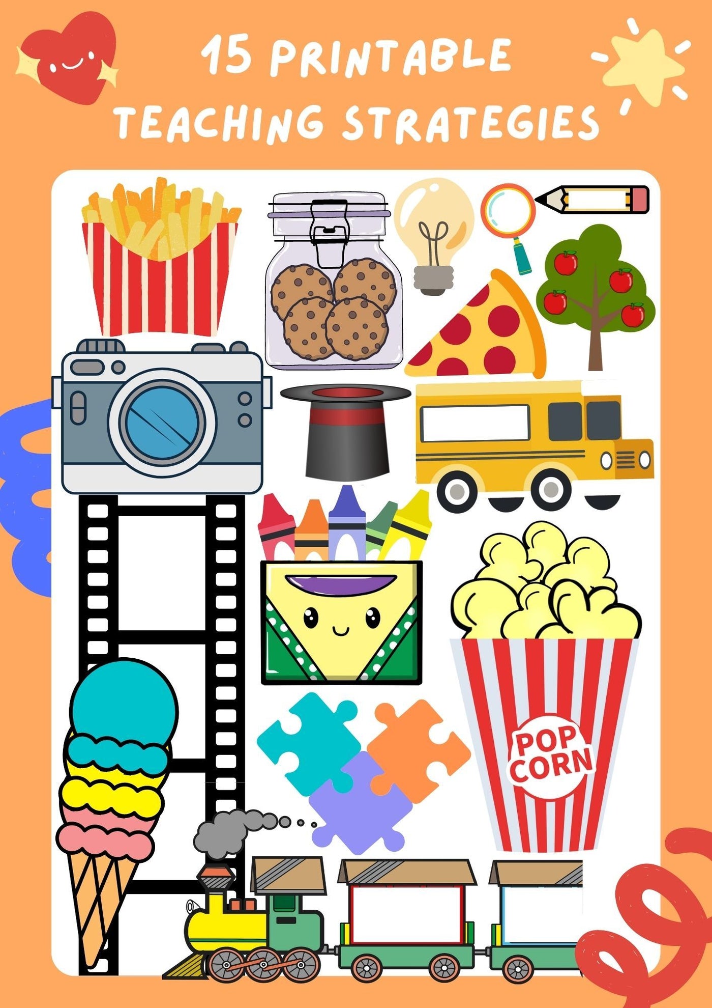15 Printable Teaching Strategies (PDF) – أوراقي