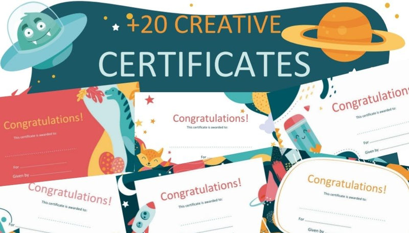 +20 Creative Certificates (PDF) - 1