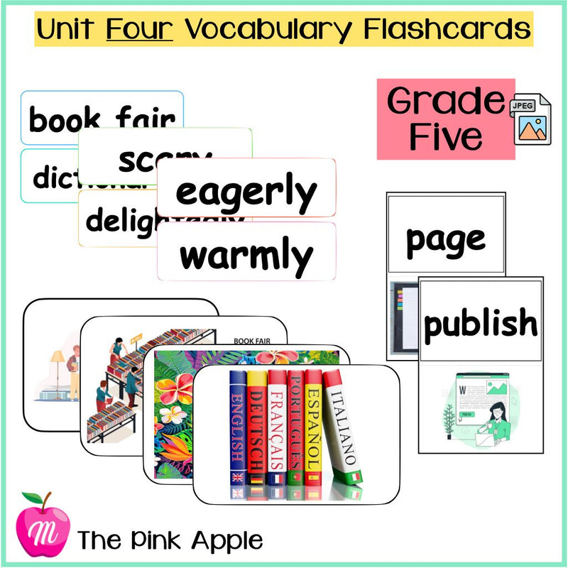 Unit 4 Flashcards - Grade Five - 1