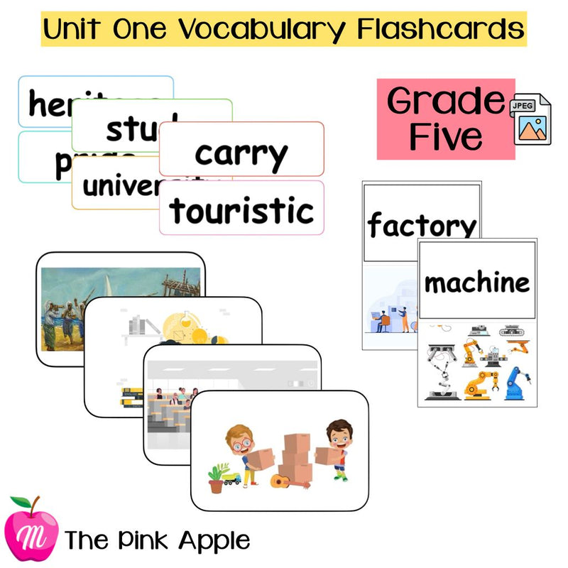 Unit 1 Flashcards - Grade Five - 1