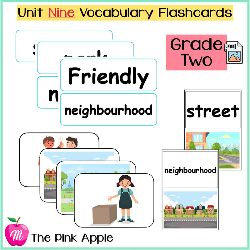 Unit 9 Flashcards - Grade Two - 1